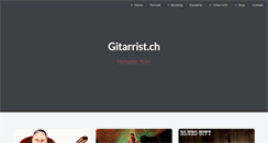 Desktop Screenshot of gitarrist.ch